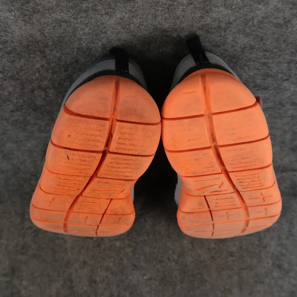 Nike Shoes Kids 10C Athletic Trainer Free 5 Sneakers Casual Easy On Grey Orange - Picture 11 of 12